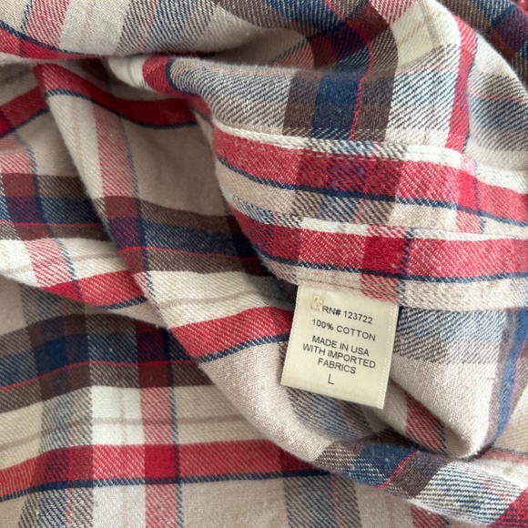 Xirena long sleeve plaid blouse - Picture 5 of 5